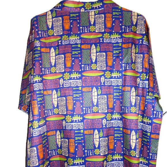 Atomic Tiki Hawaiian Retro Shirt 2XL NWT - Picture 4 of 4